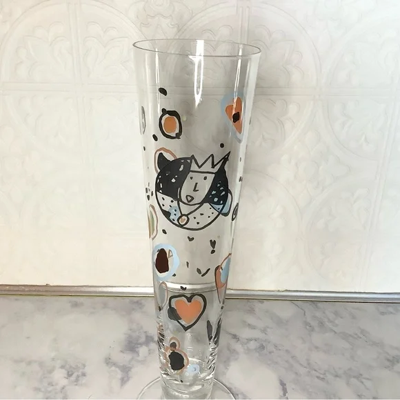 < Vintage Roger Selden 10” Collector Pilsner Beer Glass > - Picture 2 of 6